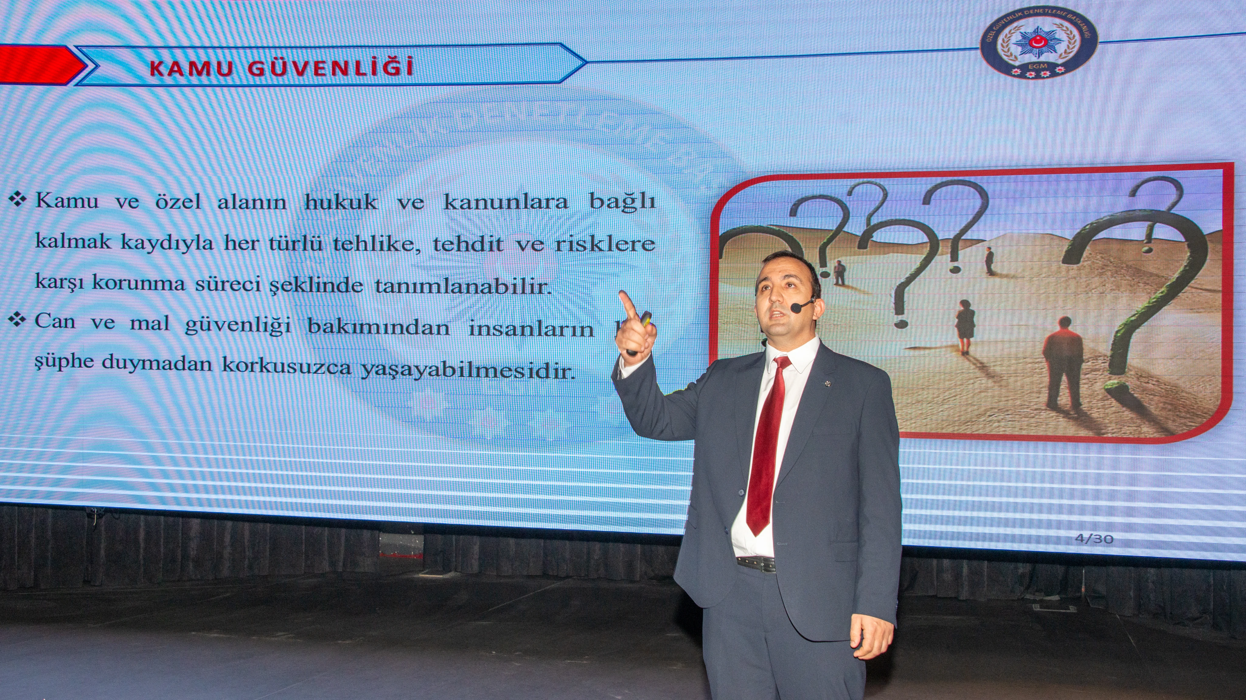 Selçuk üniversitesinde özel güvenlik görevlilerine yönelik eğitim programı